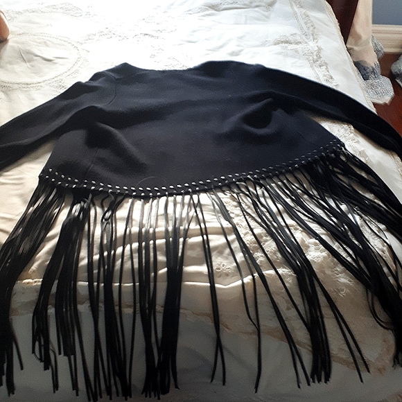Zara fringe cardigan - Picture 4 of 6